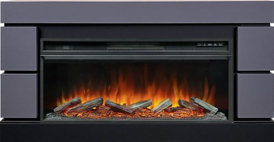 Каминокомплект Royal Flame Modern SFT (Разборный) с очагом Vision 42 LOG LED серый графит
