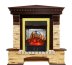 Каминокомплект Royal Flame Pierre Luxe сланец угловой с очагом Majestic FX M Brass