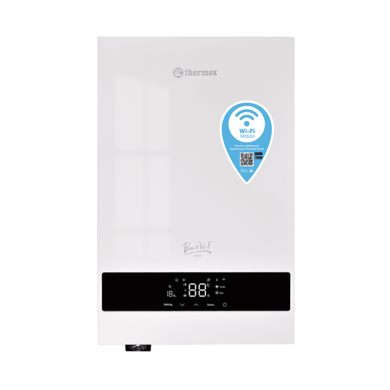 Настенный электрический котел Thermex Boss 12 Wi-Fi White
