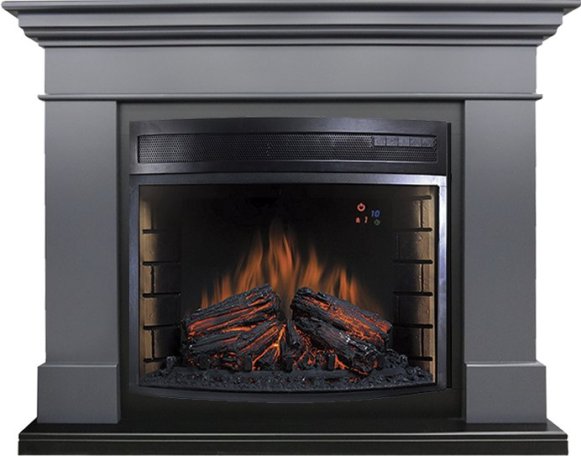 Каминокомплект Royal Flame California серый графит с очагом Dioramic 28 LED FX
