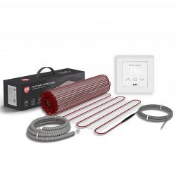 Комплект теплого пола Royal Thermo Flat Mat RTFM 2-150-1.5 с терморегулятором RTS-16