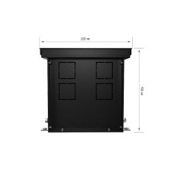 Внутрипольный конвектор Royal Thermo Atrium 190/200/1200-DG-U-LB