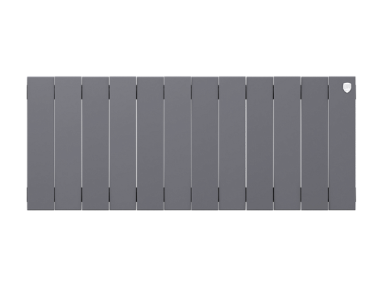 Биметаллический радиатор отопления Royal Thermo PianoForte 300 12 секций Silver Satin