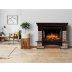 Каминокомплект Firelight Forte Wood 25 с очагом Electrolux EFP/P-2520LS камень коричневый/шпон темный дуб