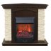 Каминокомплект RealFlame Elford Corner STD/EUG/25&#039;5/HL AO с очагом Majestic s Lux Black/Brass